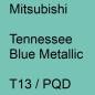 Preview: Mitsubishi, Tennessee Blue Metallic, T13 / PQD.